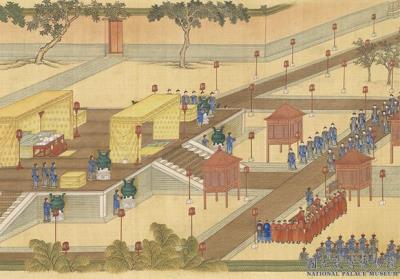 图片[8]-Empress Supervising the Rites of Sericulture-China Archive